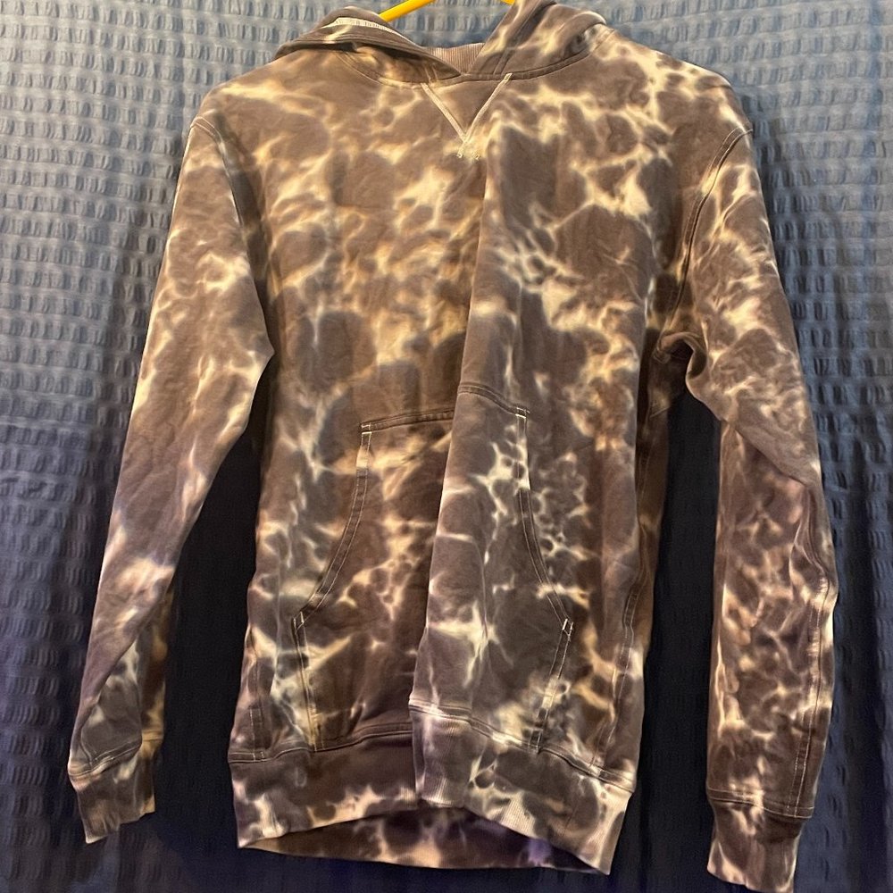 Lululemon "All Yours" Tie Dye Hoodie in Color Earth Dye Size 4